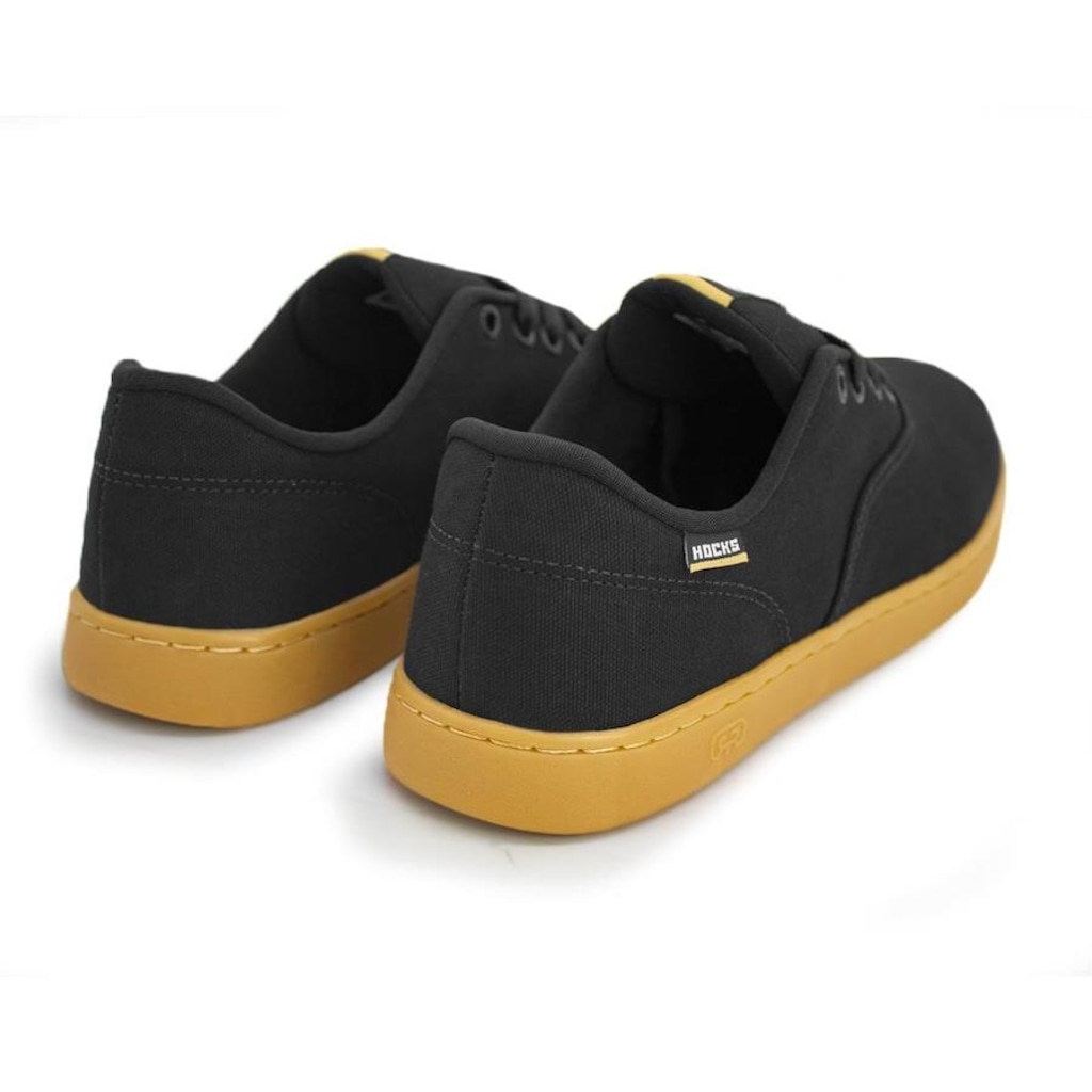 Imagem 4 do produto Tênis Hocks Sonora Skate Canvas Black Natural - Masculino