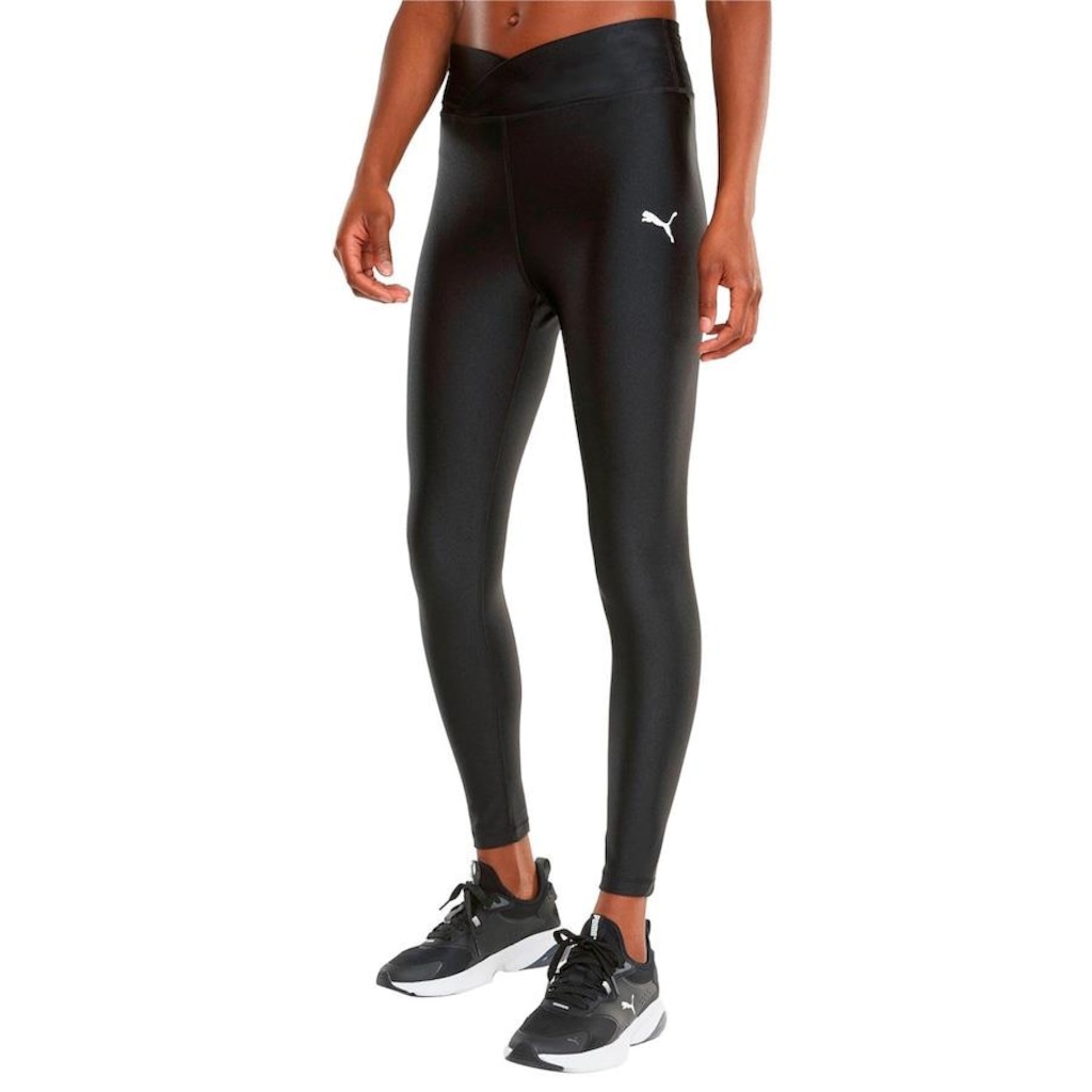 Calça Legging Puma Modern Sports 7/8 Shiny - Feminina - Foto 1