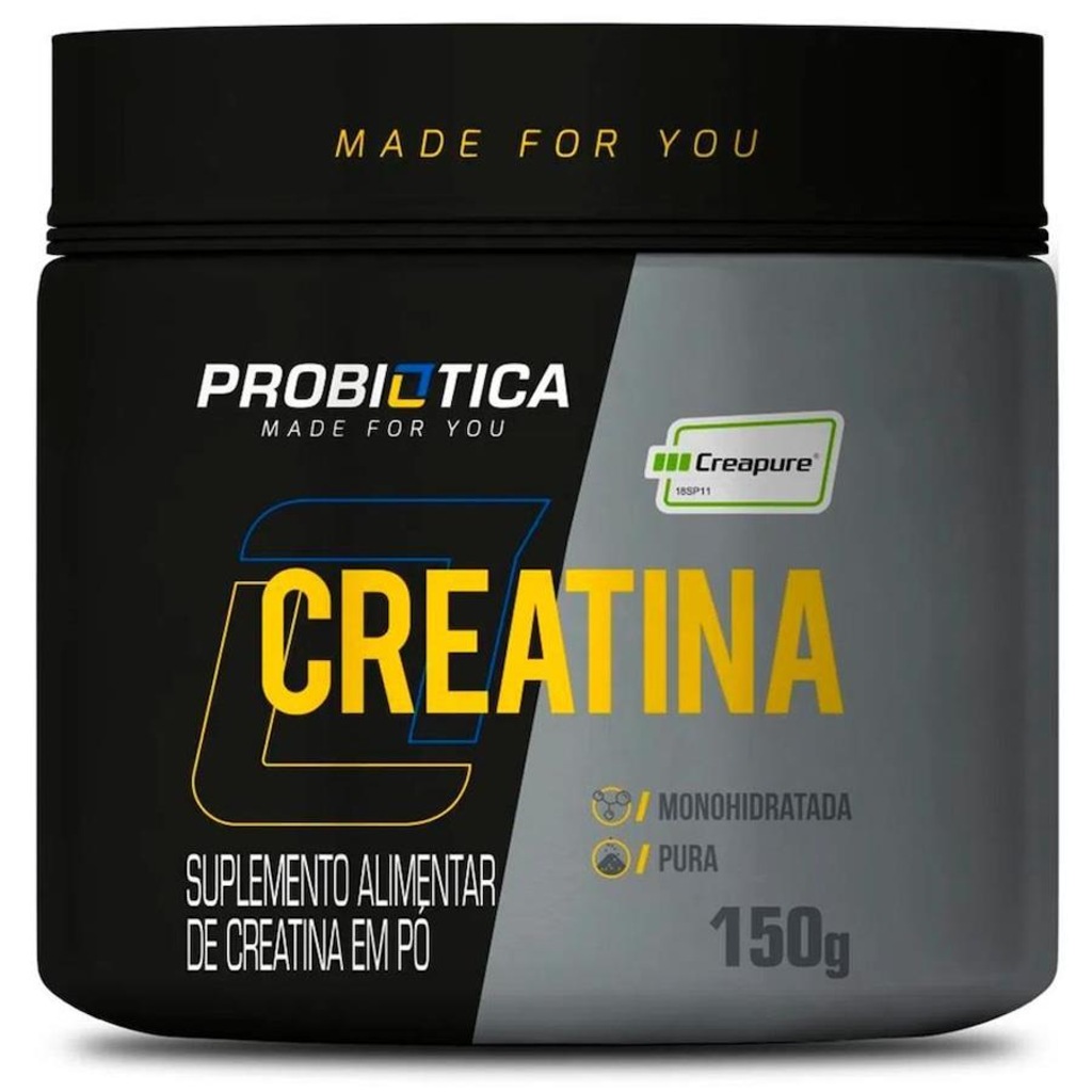 Creatina Creapure Monohidratada Pura Probiotica - 150g - Foto 1