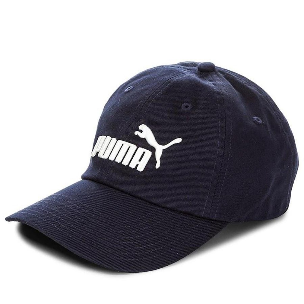Boné Aba Curva Puma Essentials - Ajustável - Adulto - Foto 1