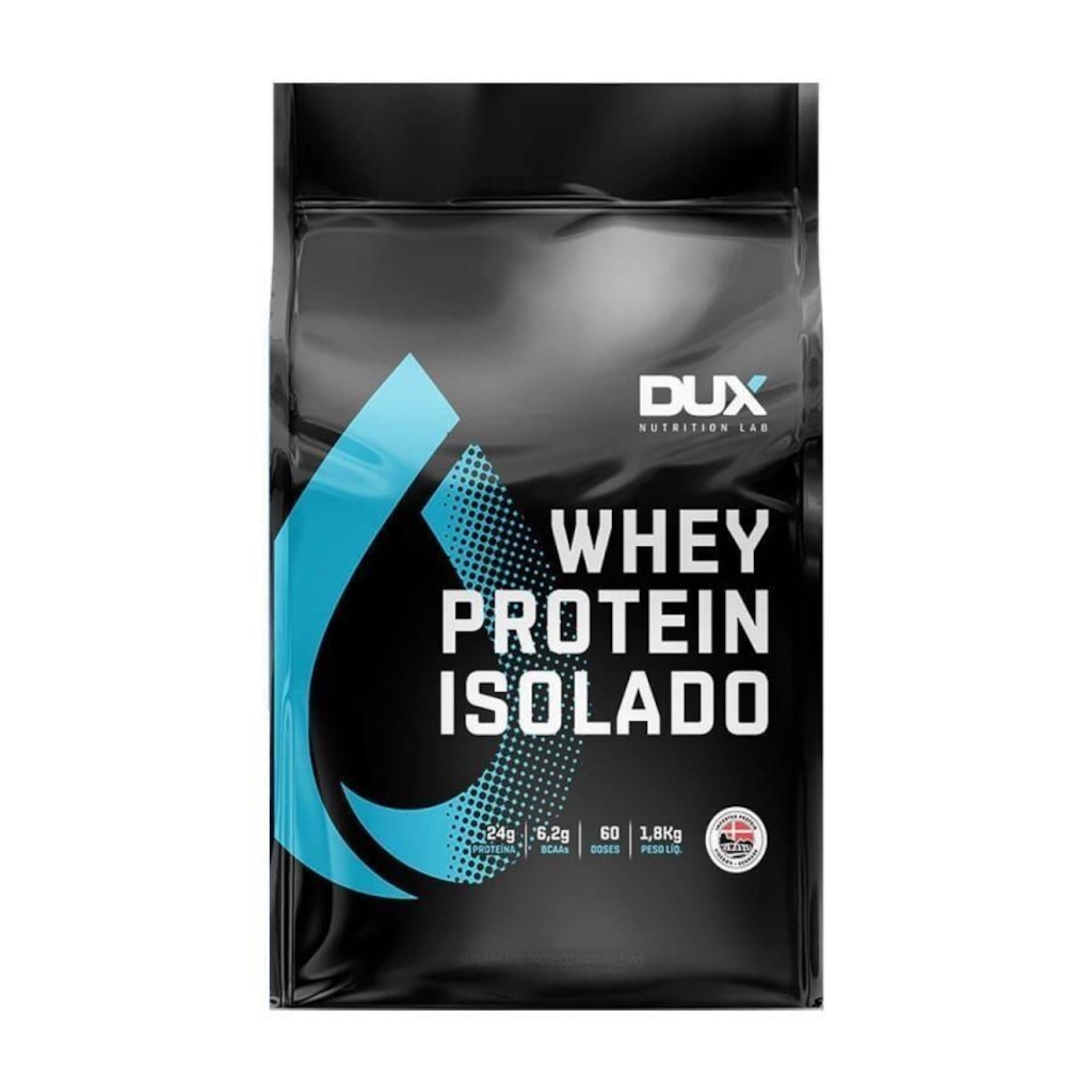 Whey Protein Isolado Dux Nutrition Baunilha - 1,8Kg - Foto 1
