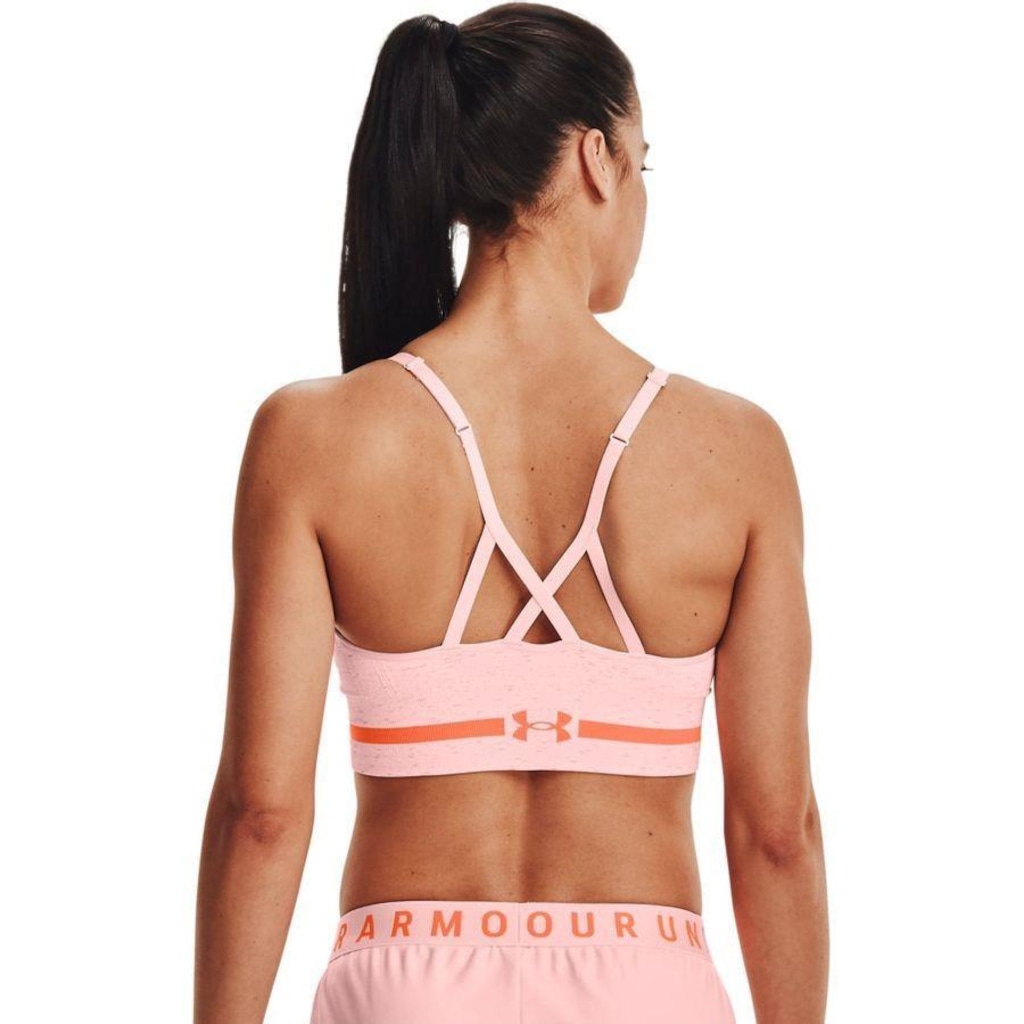 Imagem 2 do produto Top Fitness Under Armour Seamless Low Long Heather Sports - Adulto