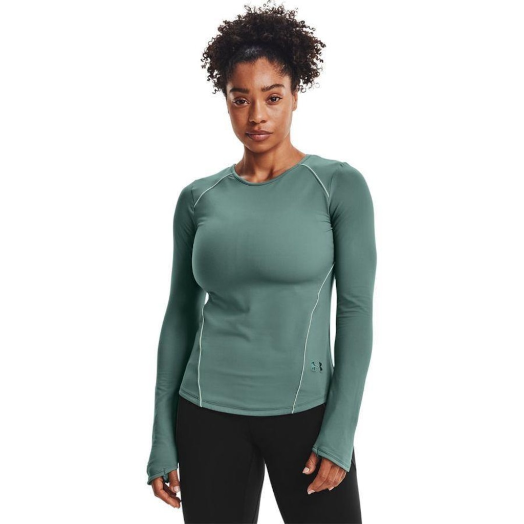Camiseta Under Armour Meridian Crew LS - Feminina