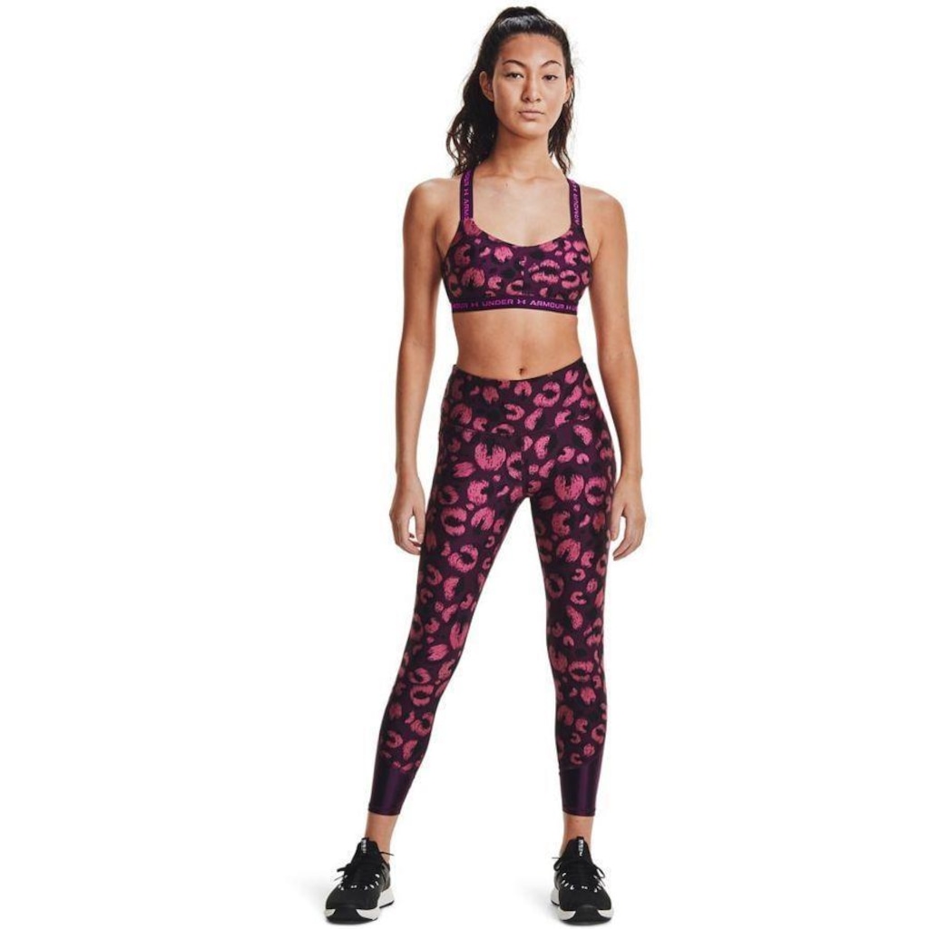 Imagem 5 do produto Calça Legging HeatGear Armour No-Slip Waistband Printed Ankle - Feminina