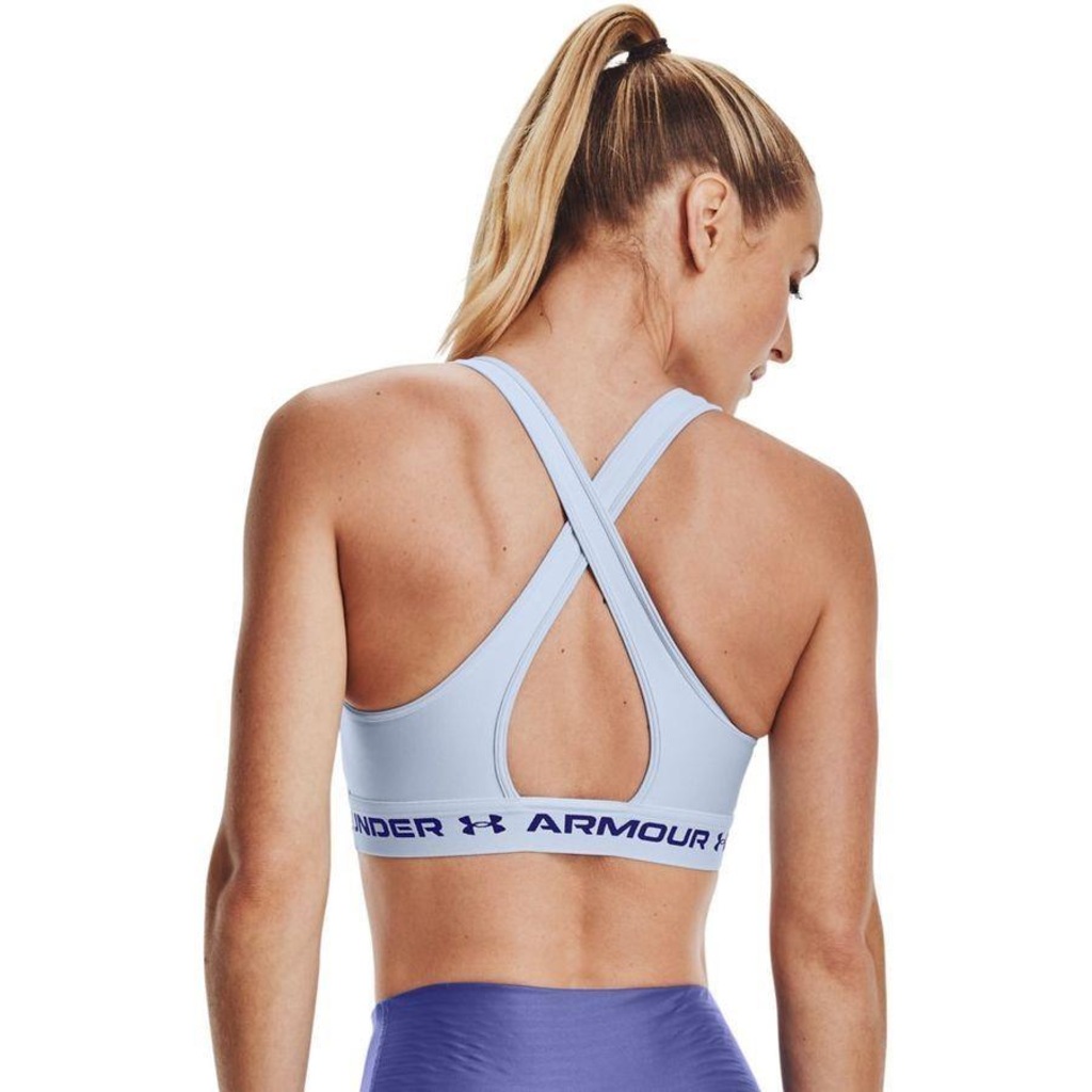 Imagem 2 do produto Top Fitness Under Armour Crossback Mid Bra - Feminino