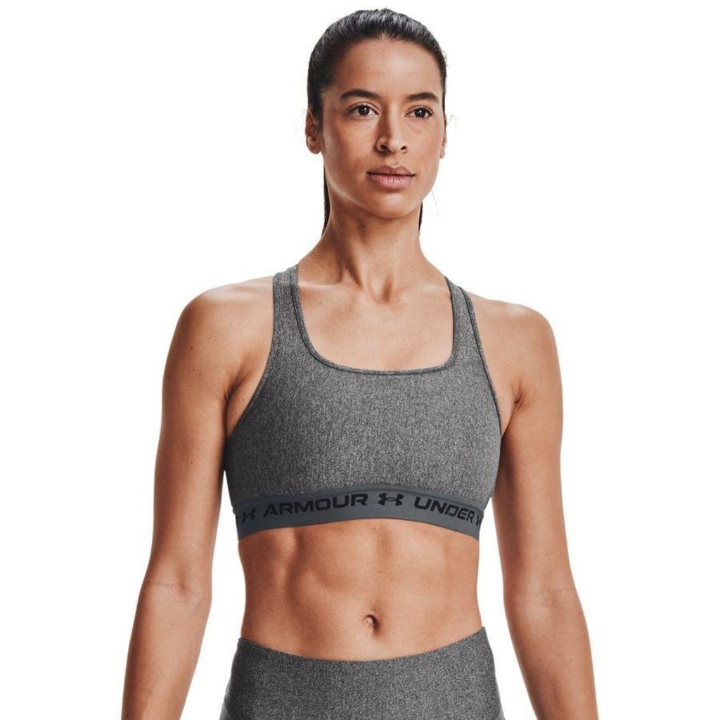 Imagem 1 do produto Top Fitness Under Armour Crossback Mid Heather - Adulto