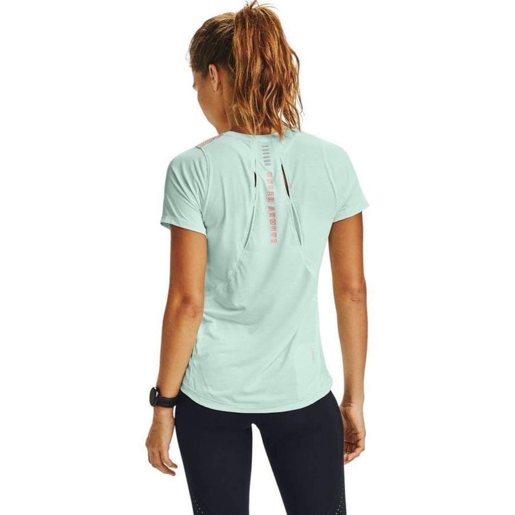 Imagem 3 do produto Camiseta Under Armour Qualifier ISO-CHILL Short Sleeve - Feminina