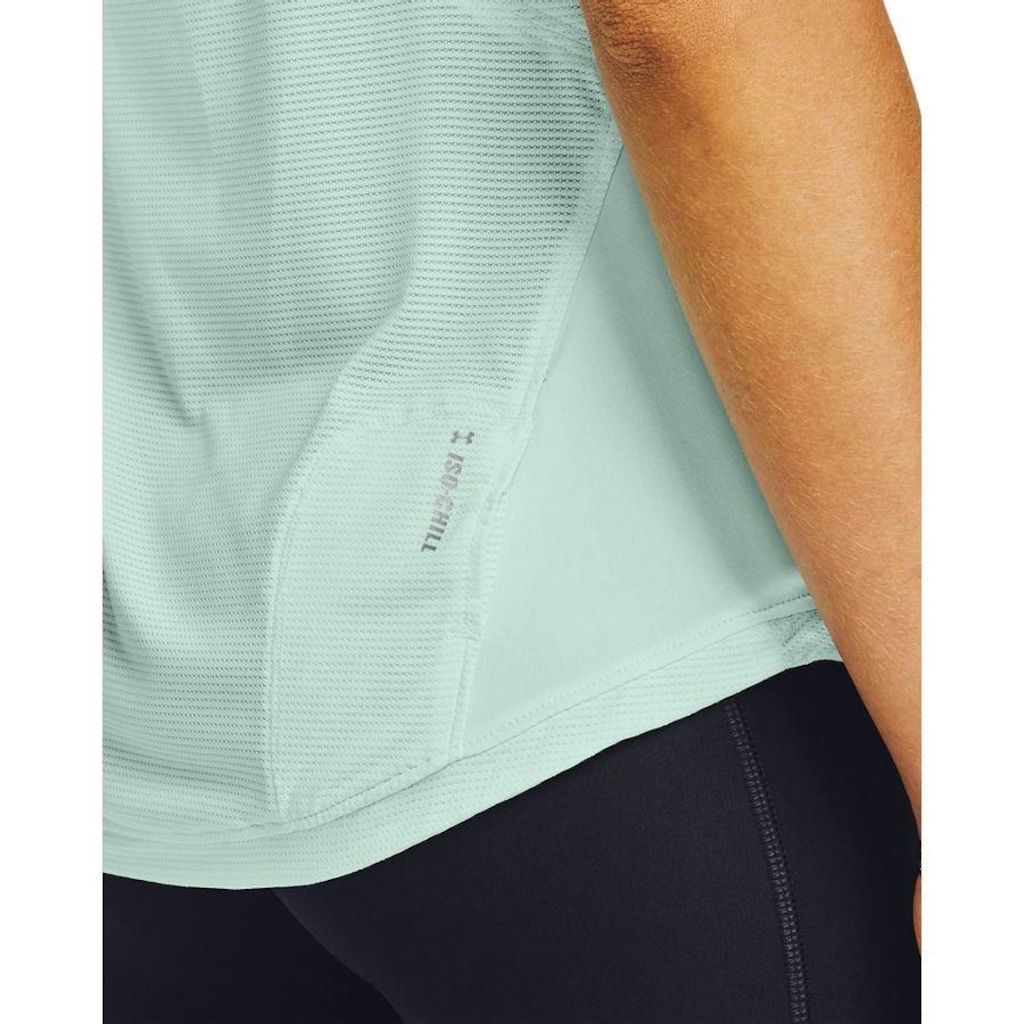 Imagem 4 do produto Camiseta Under Armour Qualifier ISO-CHILL Short Sleeve - Feminina