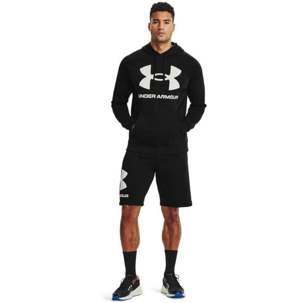 Imagem 2 do produto Blusão de Moletom com Capuz Under Armour Rival Fleece Big Logo HD - Masculino