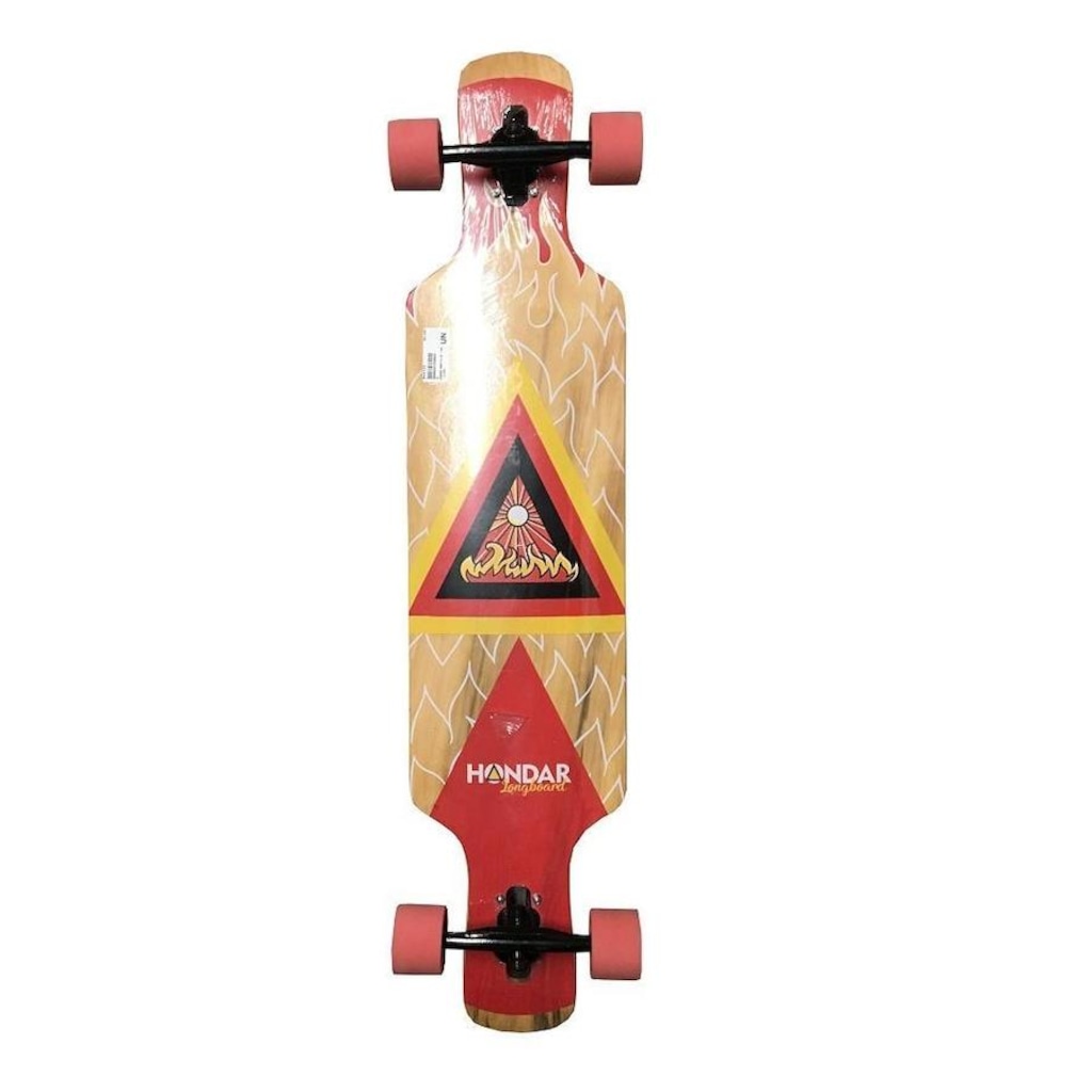 Imagem 4 do produto Longboard Hondar Freeride 40" Fogo
