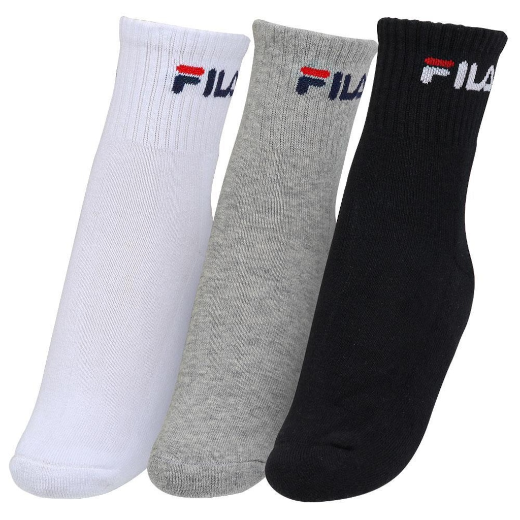 Imagem 5 do produto Meia Fila Cano Curto LS330037 - Pack com 03 Unidades - 39 ao 43