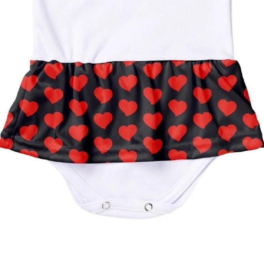 Imagem 3 do produto Vestido Body Torcida Baby Flamengo 033 Bxs - Infantil