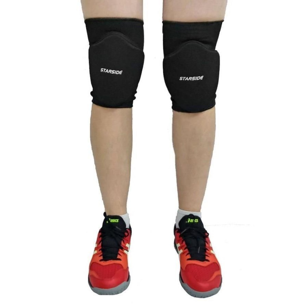 Imagem 2 do produto Joelheira de Futsal Starside Elástica com Espuma - 1 Par - Adulto