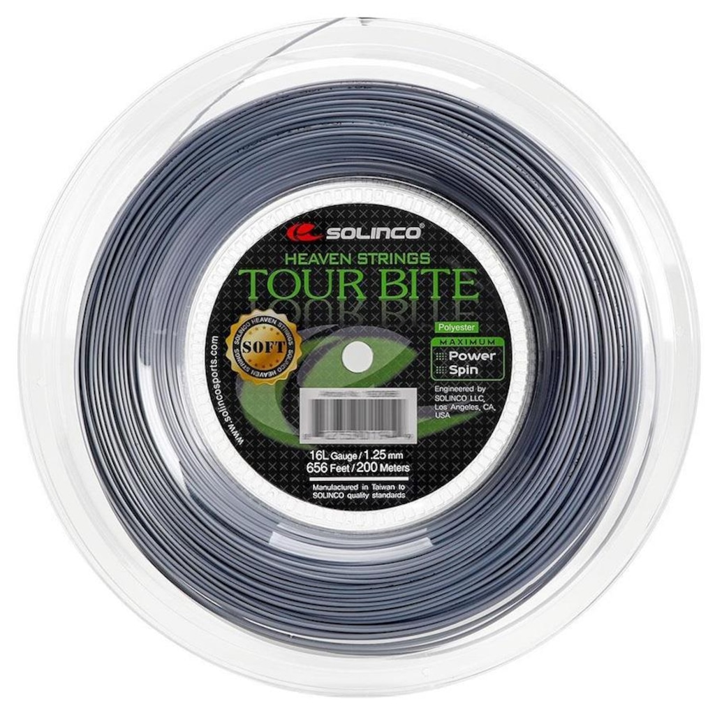 Corda Solinco Tour Bite Soft 16L - 1.25mm - 200 metros