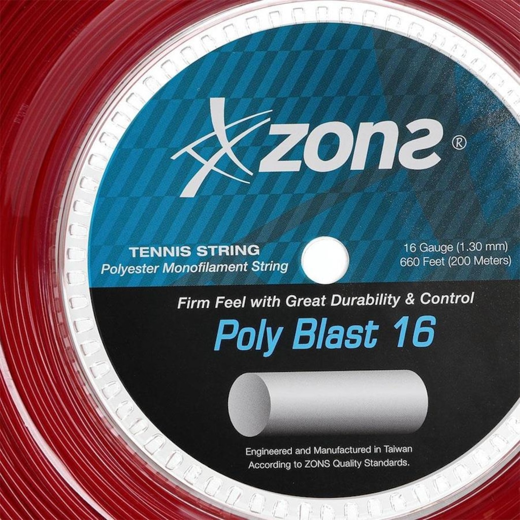 Imagem 2 do produto Corda Zons Poly Blast 16L - 1.30mm - 200 metros