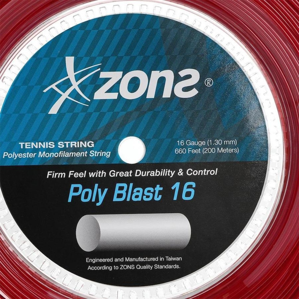 Imagem 3 do produto Corda Zons Poly Blast 16L - 1.30mm - 200 metros
