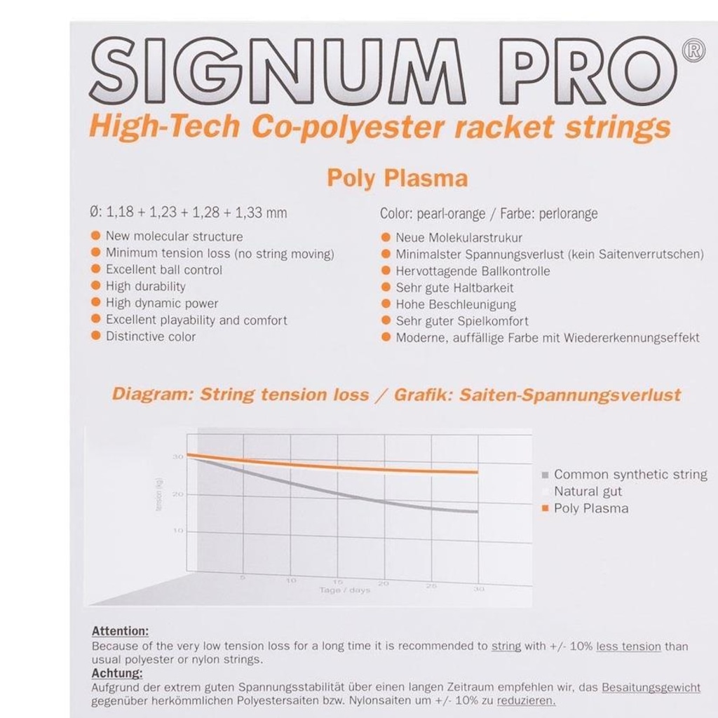 Imagem 3 do produto Corda Signum Pro Poly Plasma Set Individual - 1.23mm