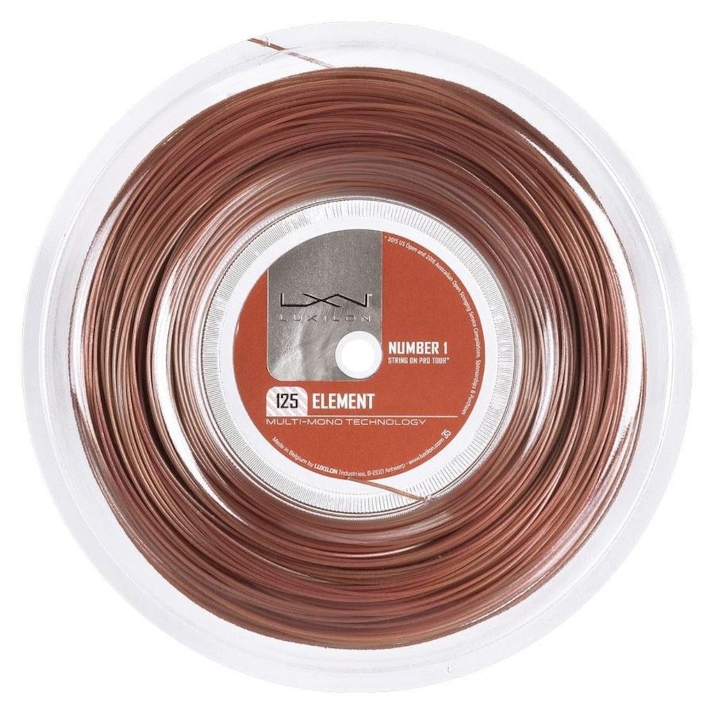 Corda Luxilon Element 16L 1.25Mm- Rolo com 200 Metros