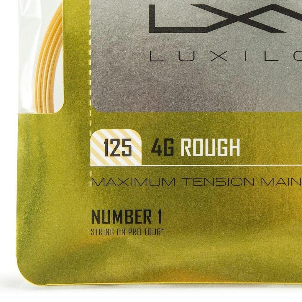 Imagem 3 do produto Corda Luxilon 4G 1.25mm Rough - Set Individual