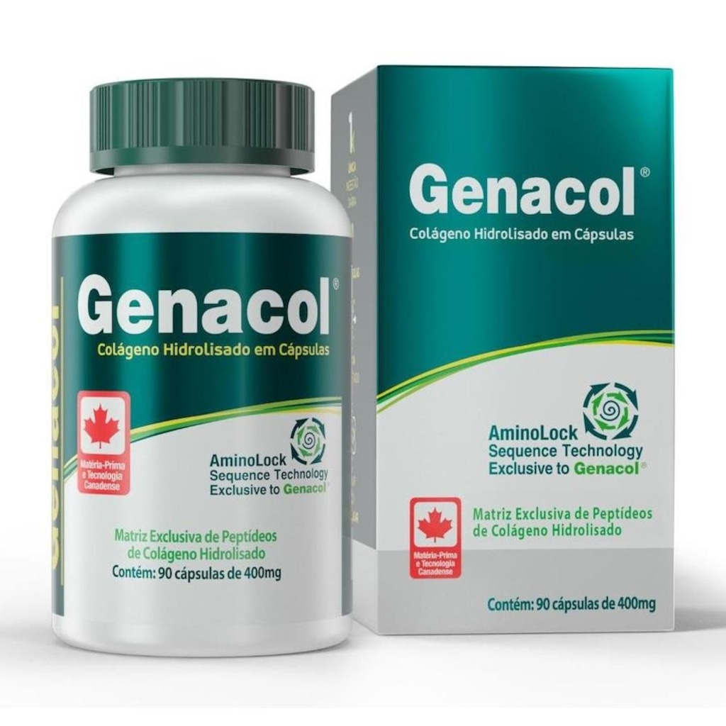 Genacol Colágeno Hidrolisado Canadense 90 Cápsulas - Foto 1