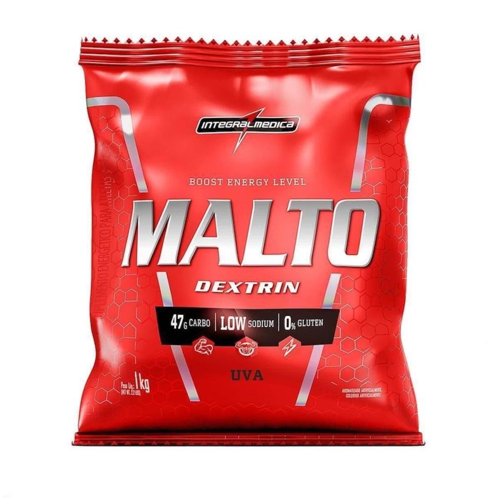Maltodextrina Integralmedica - Uva - 1Kg - Foto 1