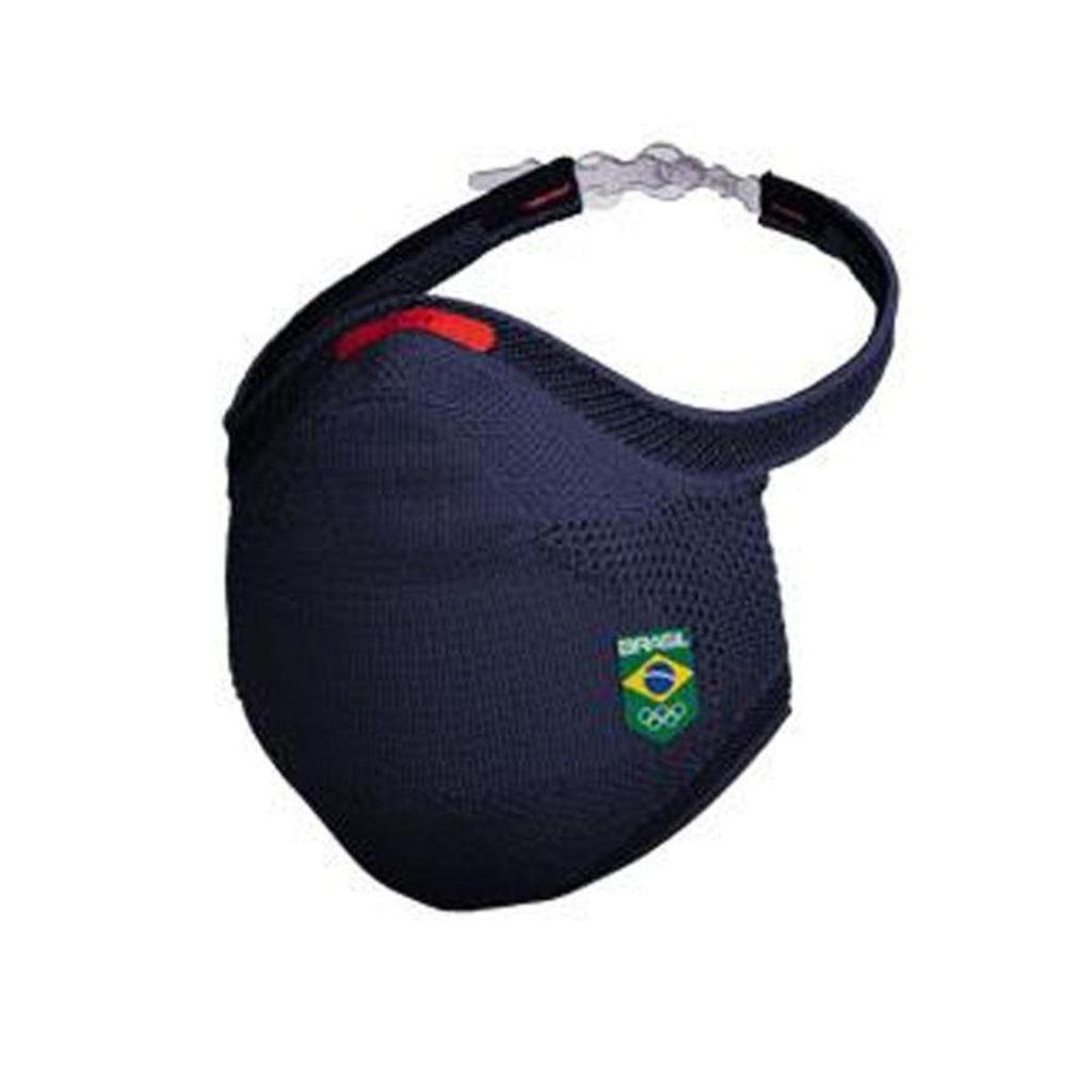 Kit de Máscara de Proteção Fiber Knit Air Cob + 30 Filtros de Proteção + Suporte - - Unissex - Foto 1