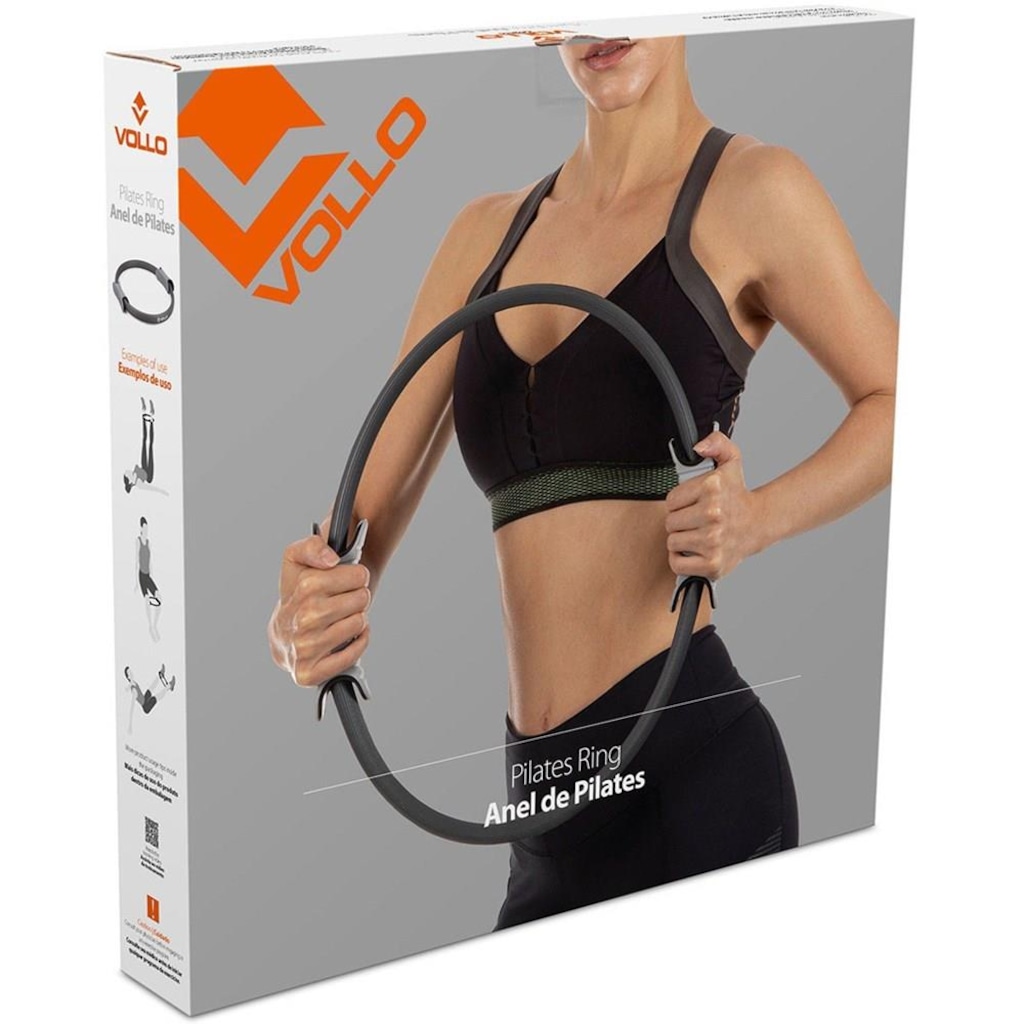 Imagem 3 do produto Anel de Pilates Vollo Arco Flexível - 38 cm