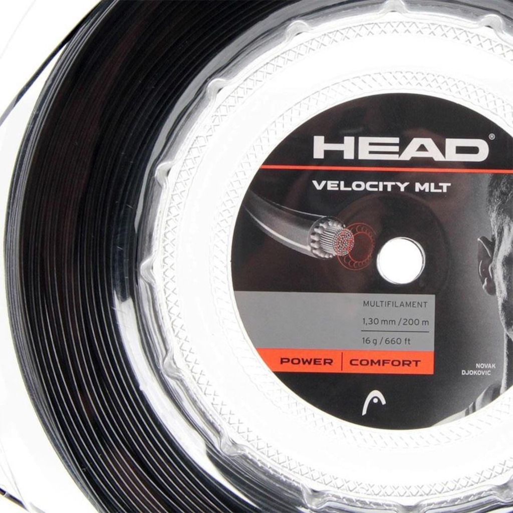 Imagem 2 do produto Corda Head Velocity MLT 16 1.30mm - Rolo com 200 Metros
