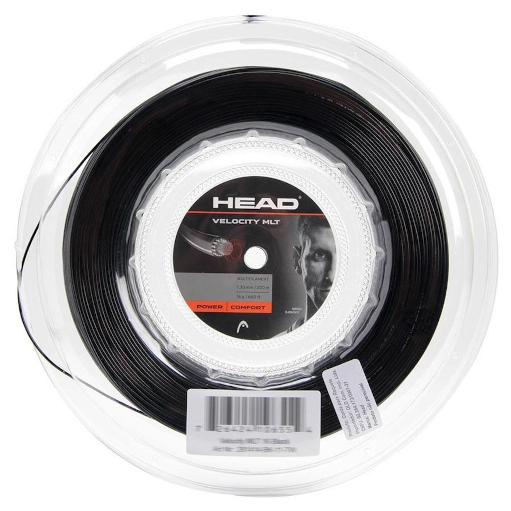 Imagem 1 do produto Corda Head Velocity MLT 16 1.30mm - Rolo com 200 Metros
