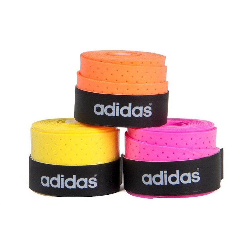 Kit Overgrip adidas para Raquetes de Padel e Beach Tennis Misto - 3 unidades