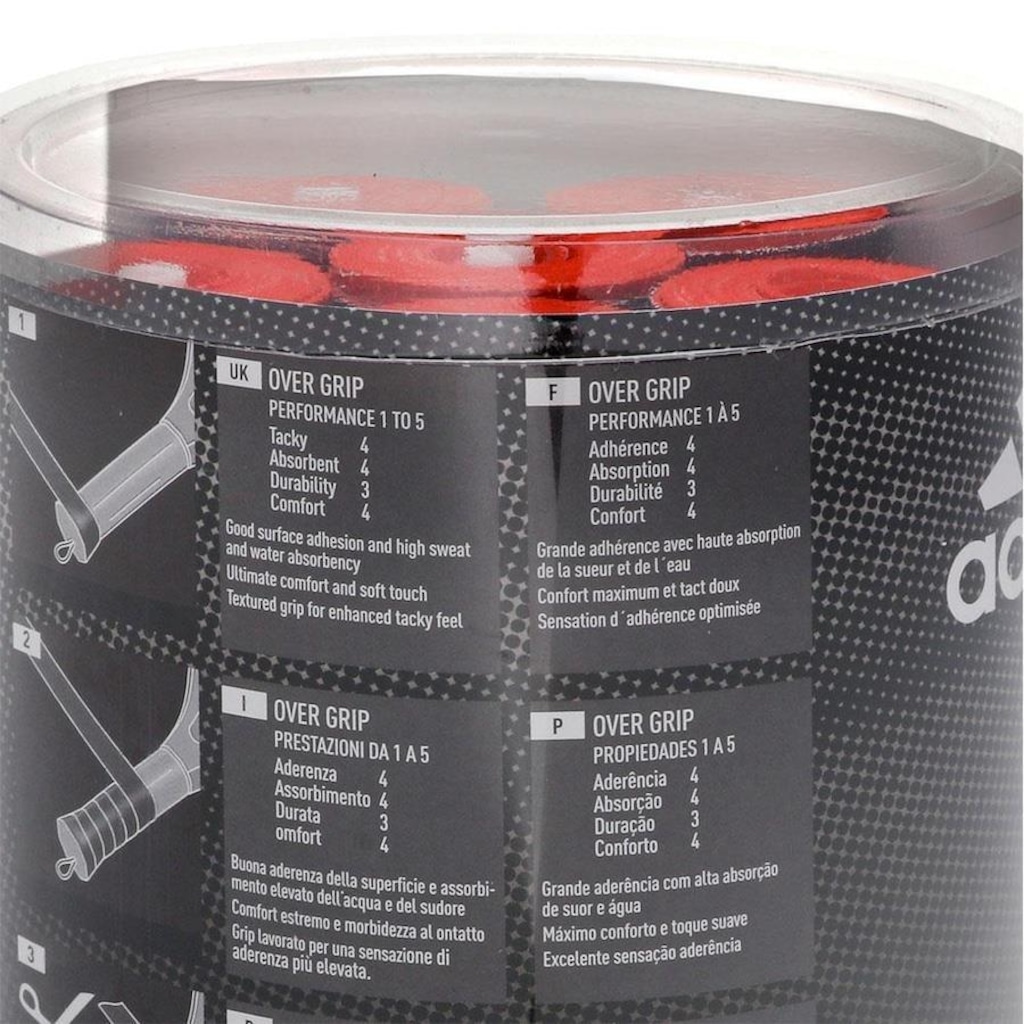 Imagem 2 do produto Overgrip adidas Padel e Beach Tennis Misto Pote - 25 Unidades