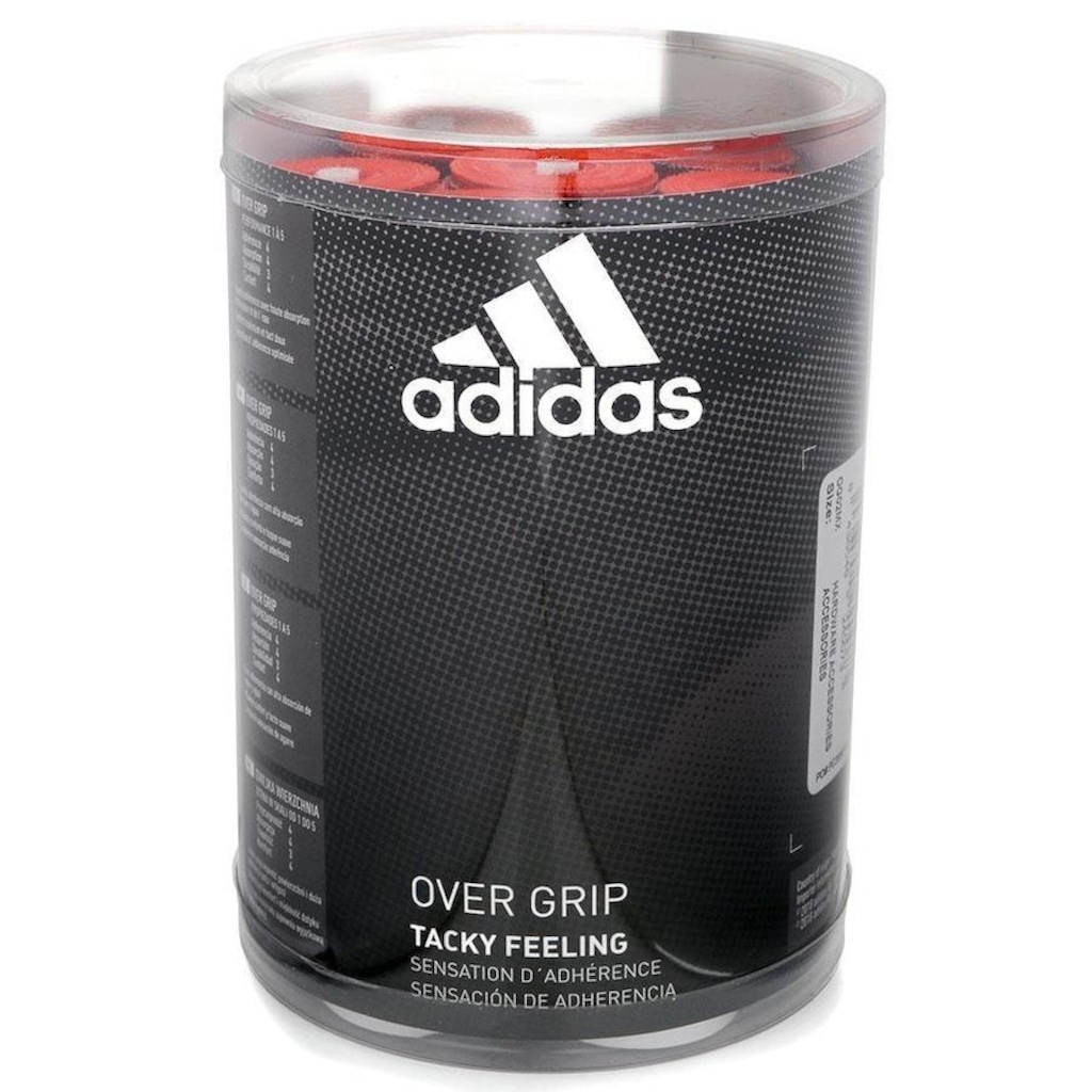 Overgrip adidas Padel e Beach Tennis Misto Pote - 25 Unidades