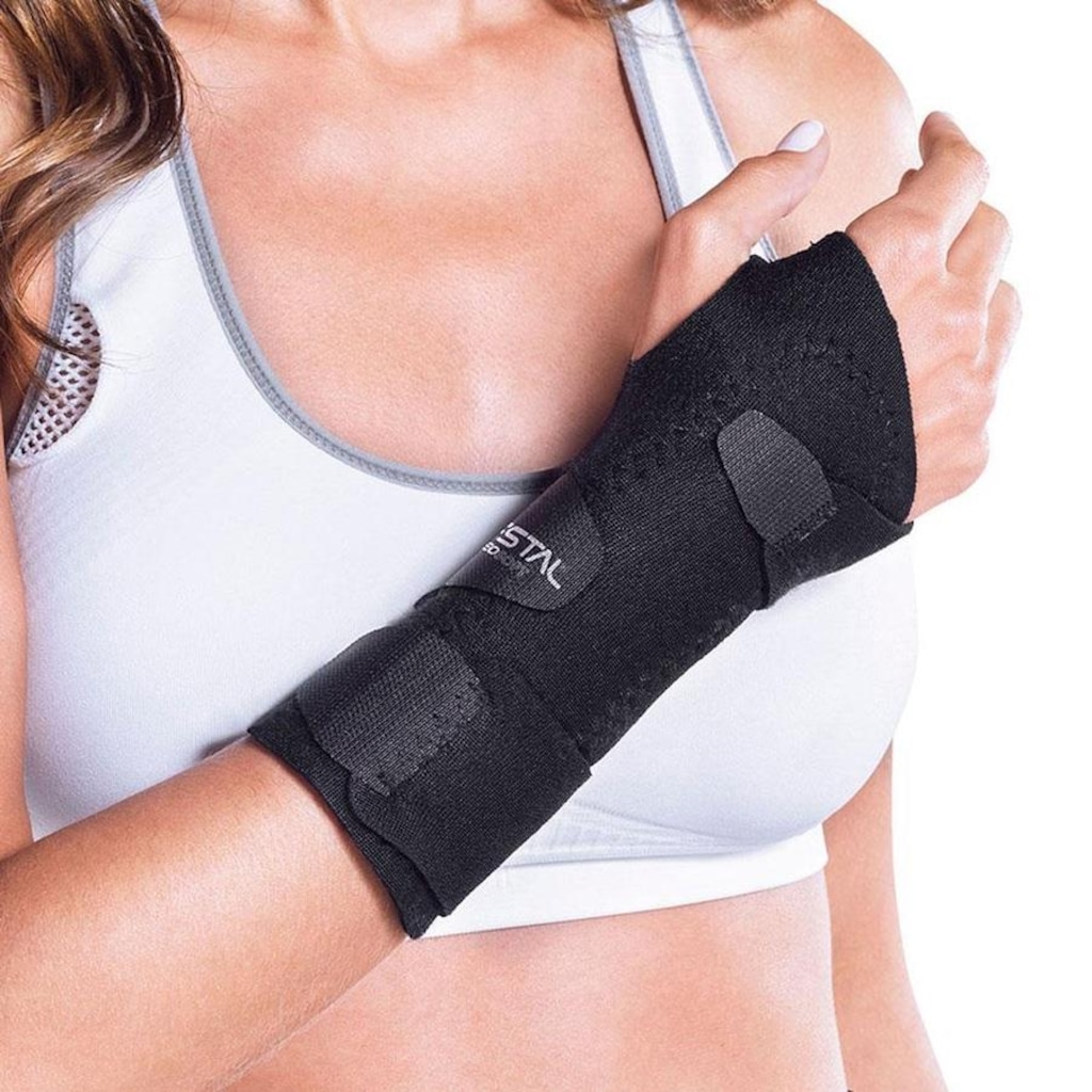 Munhequeira Kestal Neosoft Bilateral com Tala e Ajustável