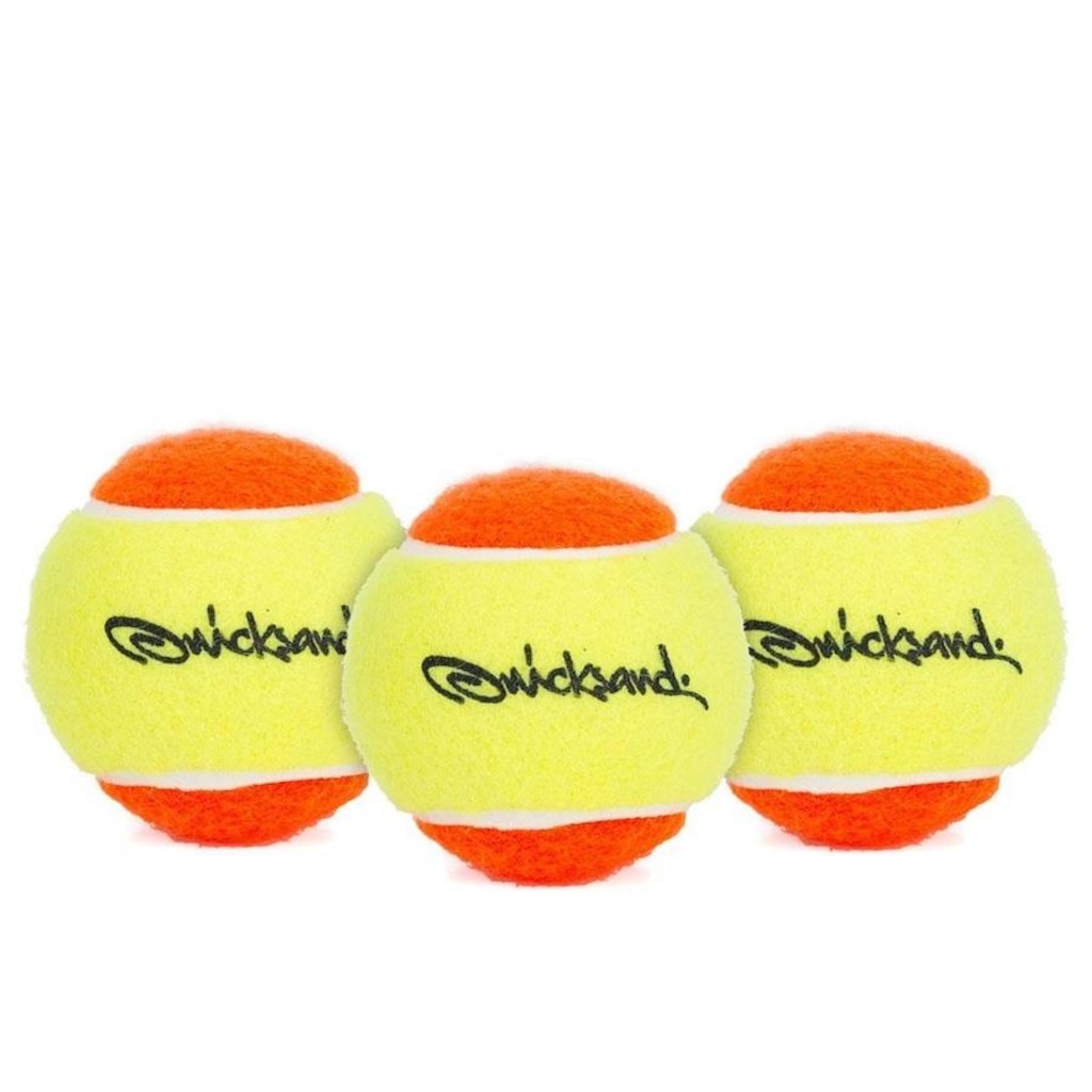 Bola de Beach Tennis Quicksand Pack - 3 unidades - Foto 1