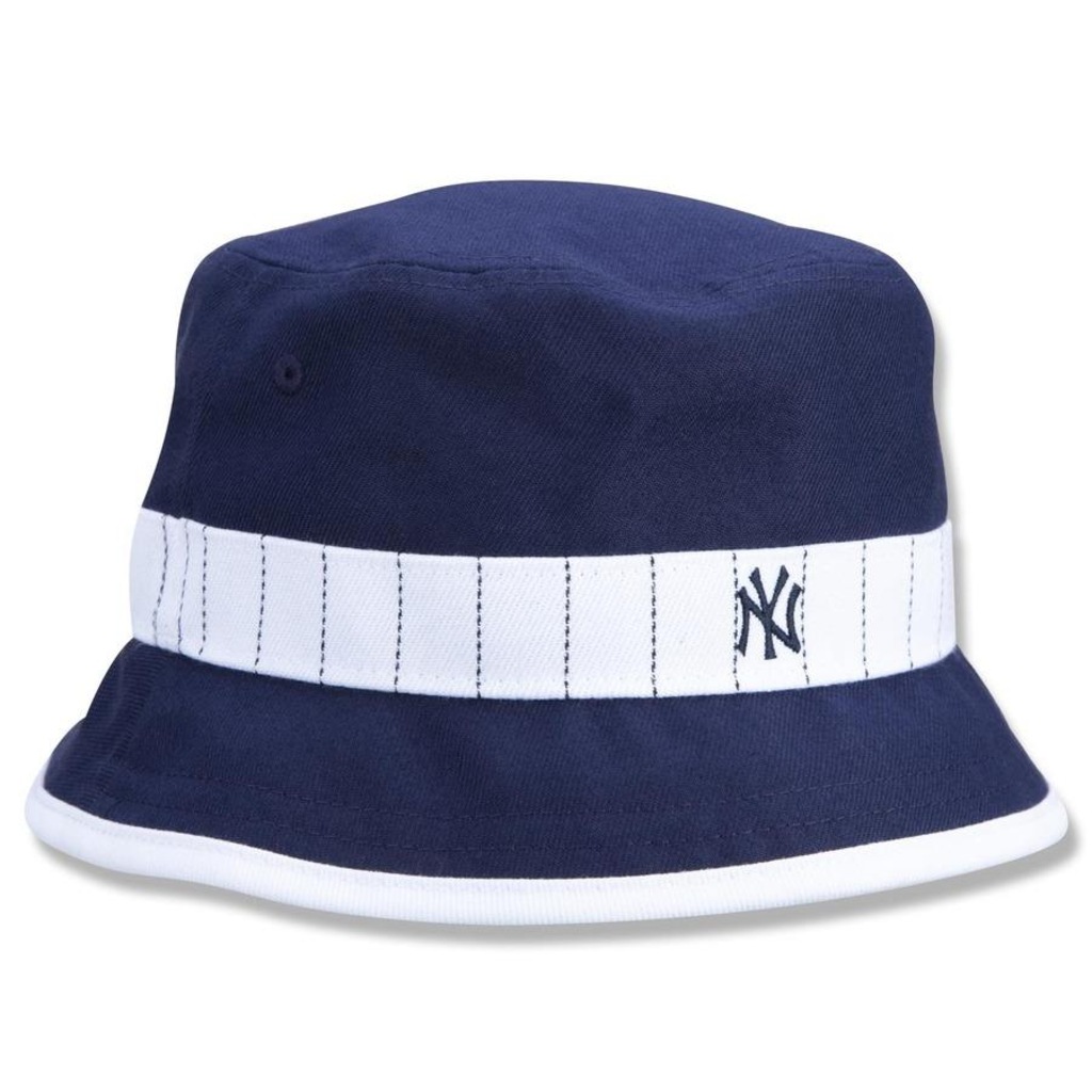 Chapéu Bucket New Era New York Yankees Core Stripes - Adulto - Foto 3