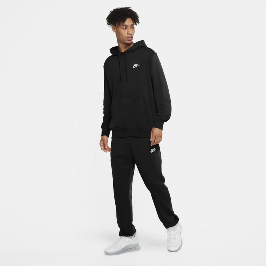 Imagem 3 do produto Blusão com Capuz Nike Sportswear Club Hoodie - Masculino
