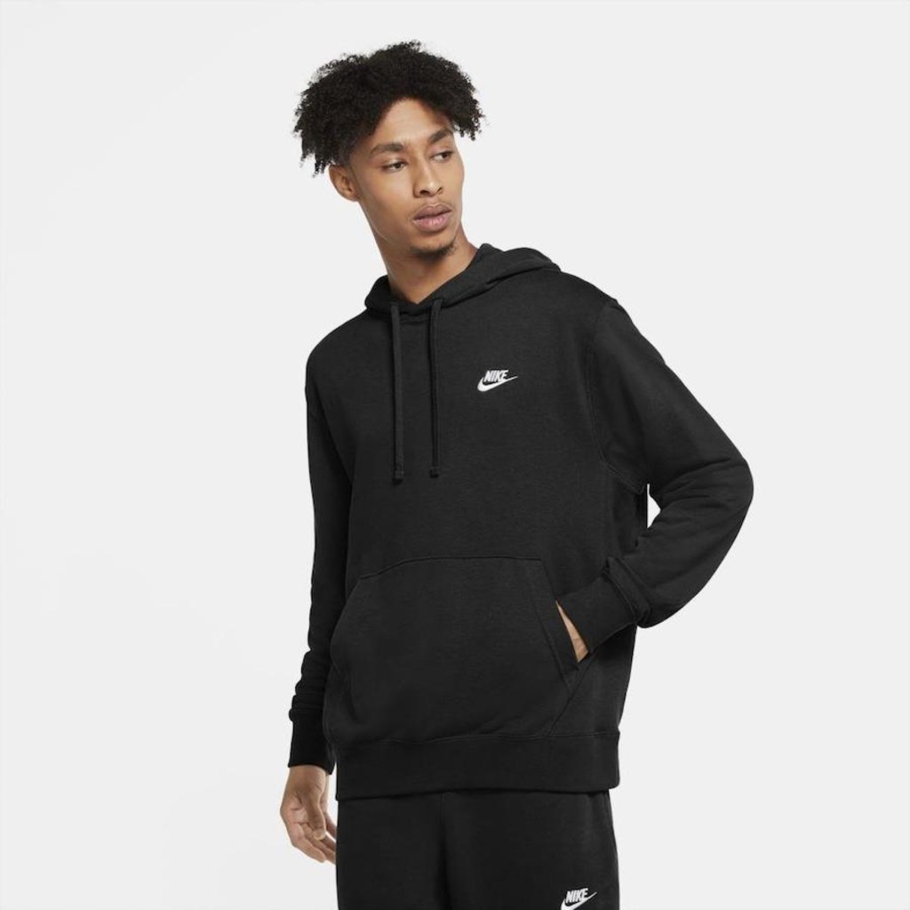 Imagem 1 do produto Blusão com Capuz Nike Sportswear Club Hoodie - Masculino
