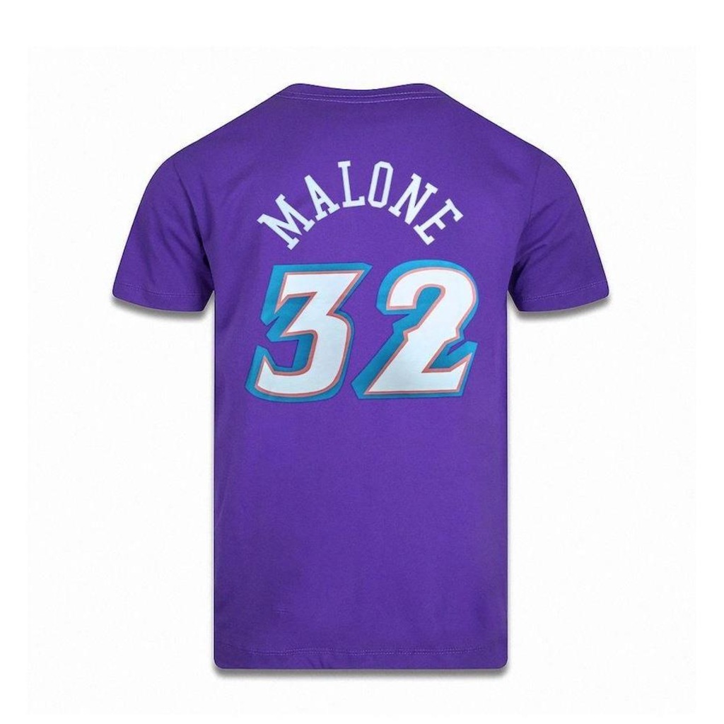 ウェア Mitchell & Ness Jazz 32 Karl Camiseta Mitchell & Ness Utah Jazz 32 Karl Malone - Masculina