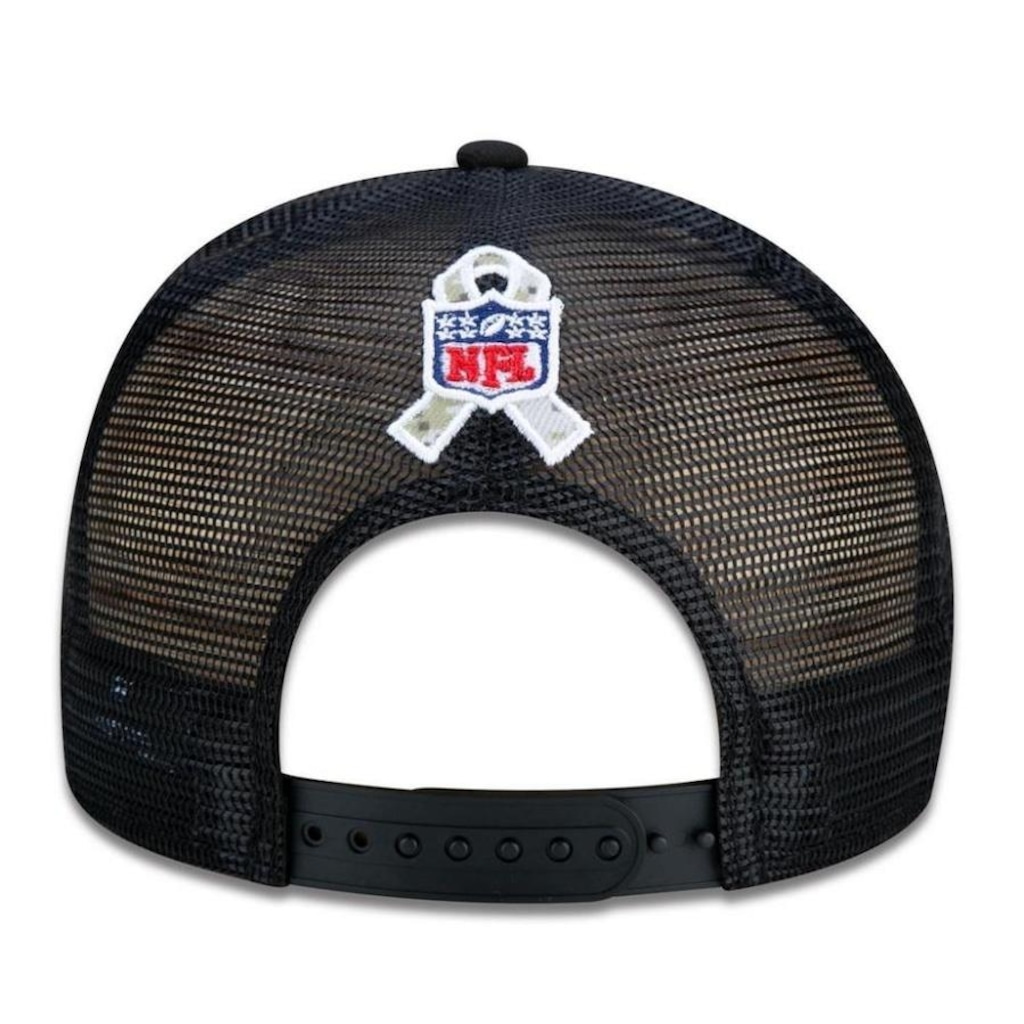 Imagem 2 do produto Boné Aba Reta New Era New York Jets 950 NFL 21 Salute Service - Snapback - Adulto
