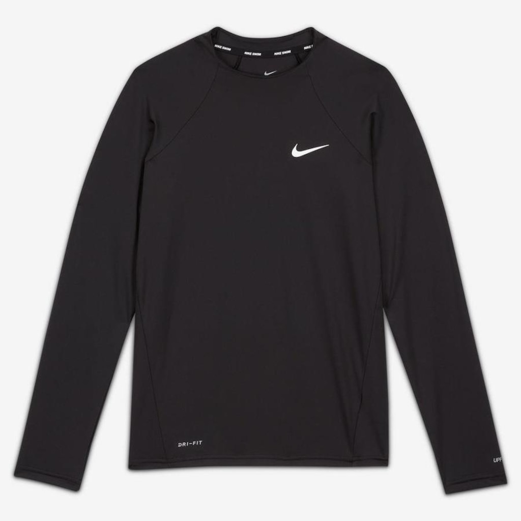 Camiseta de Natação Manga Longa Nike Essential UV - Feminina - Foto 1