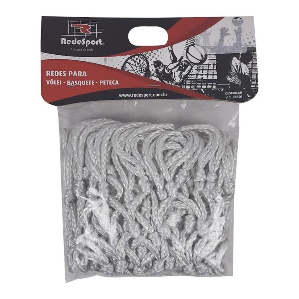 Rede de Basquete Rede Sport Fio 6mm Seda - Par
