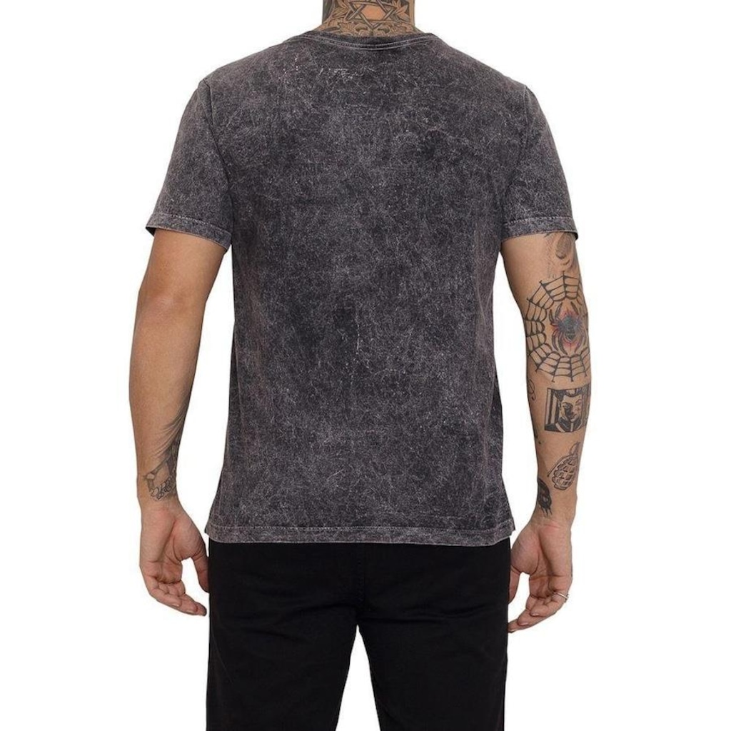 Imagem 2 do produto Camiseta DC Shoes Chrome Rose - Masculina