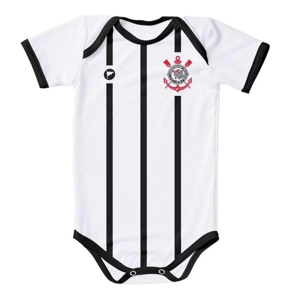 Imagem 2 do produto Body Torcida Baby Corinthians 033 Xs - Infantil