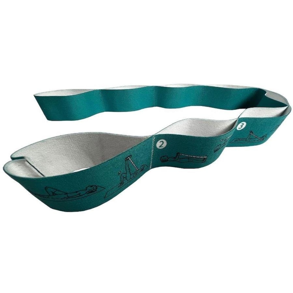 Imagem 3 do produto Fita de Alongamento Yangfit Faixa Elástica com 8 Elos