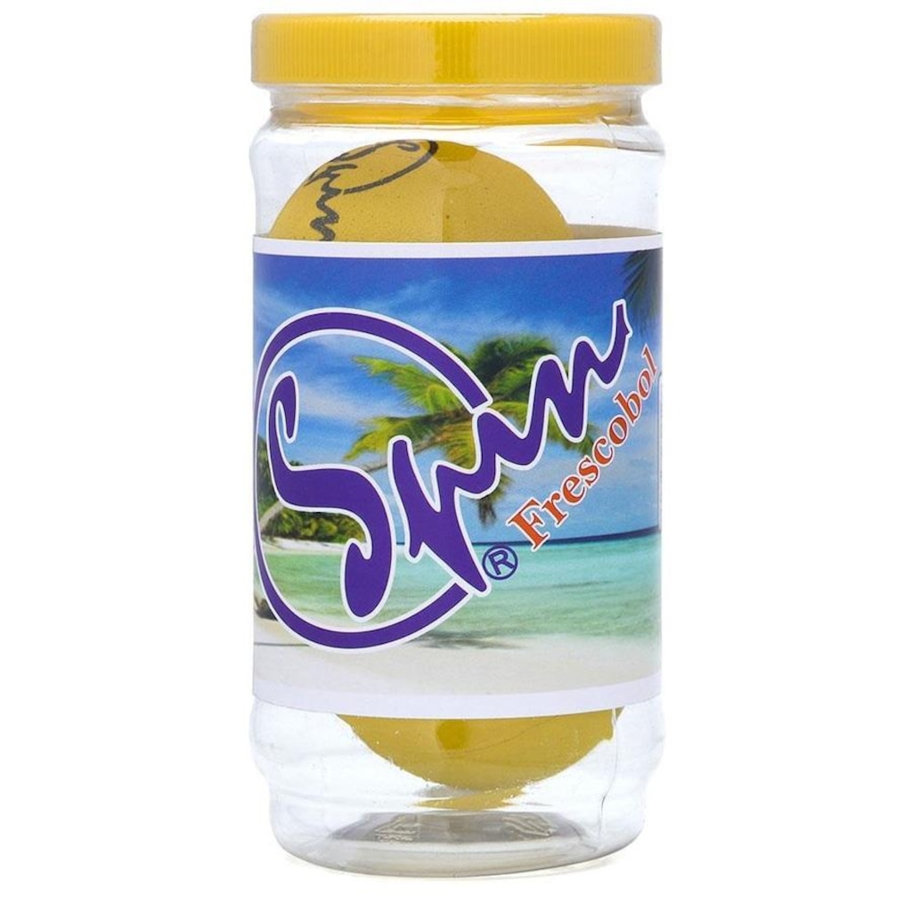 Bola de Frescobol Spin Profissional - Tubo com 02 Unidades