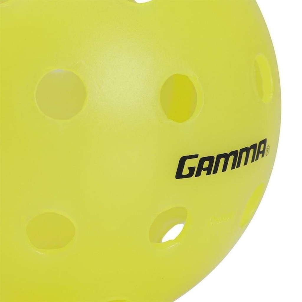 Imagem 2 do produto Bola de Pickleball Gamma Photon Outdoor - Pack com 03 Unidades