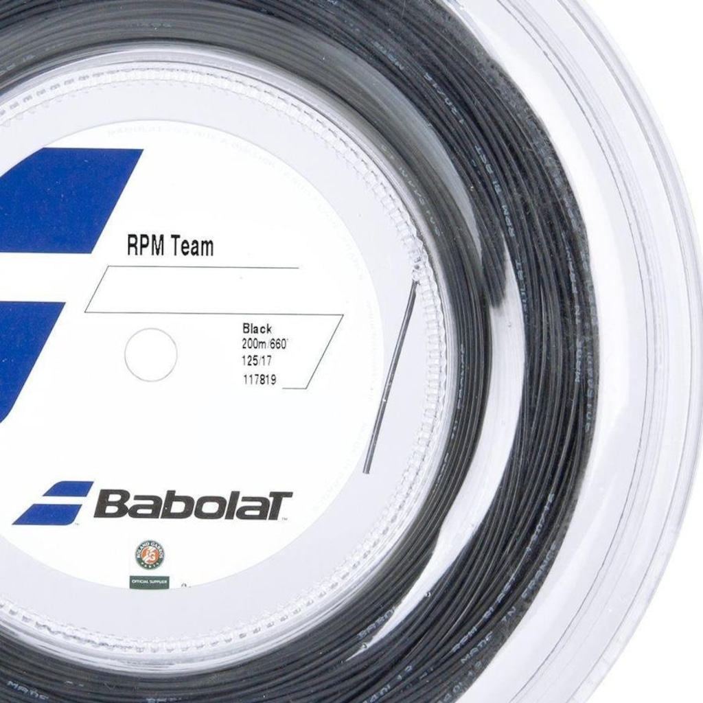 Imagem 2 do produto Corda para Raquete Babolat RPM Team 17L - 1.25mm - 200 metros