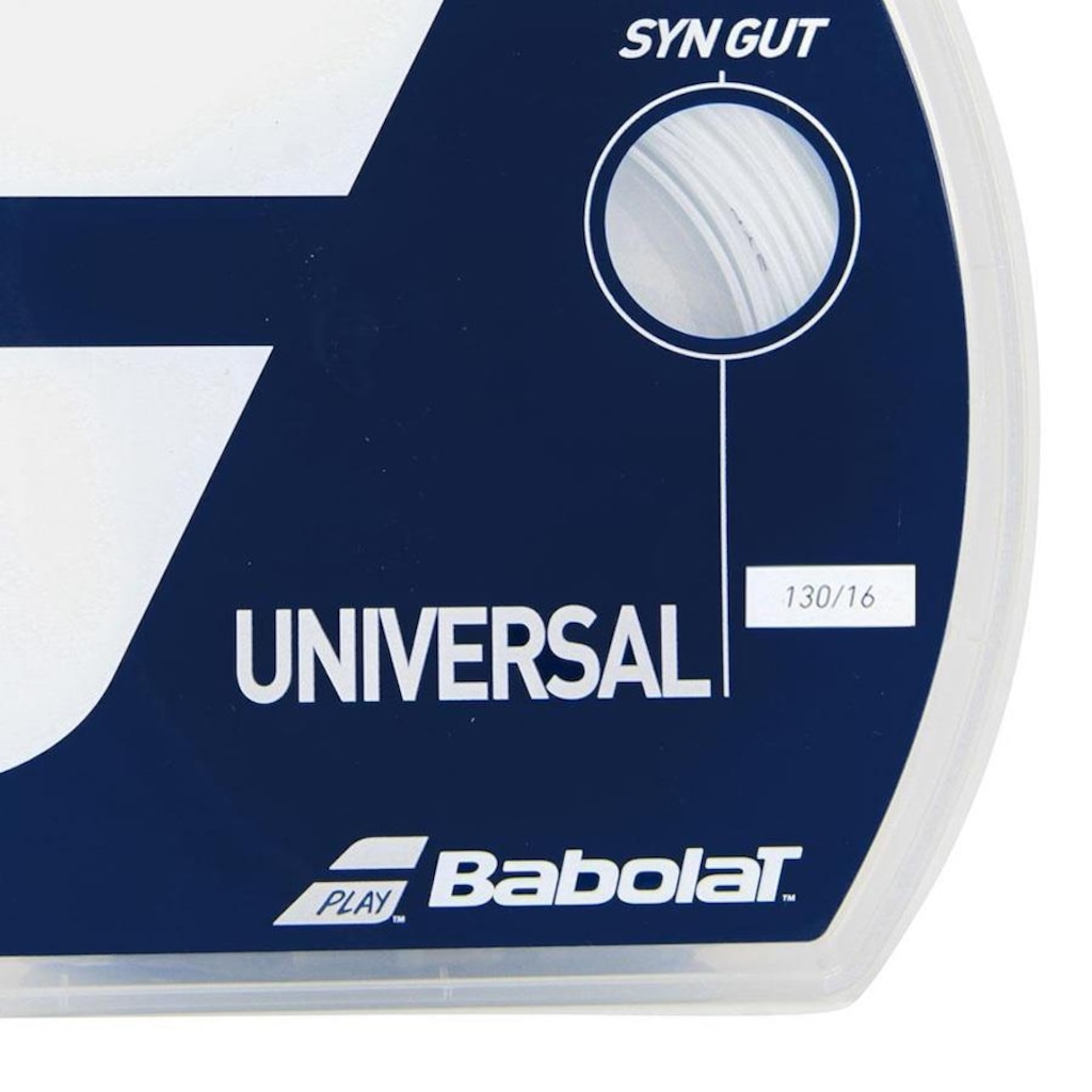 Imagem 2 do produto Corda Babolat Synthetic Gut Universal Set Individual - 16L 1.30mm