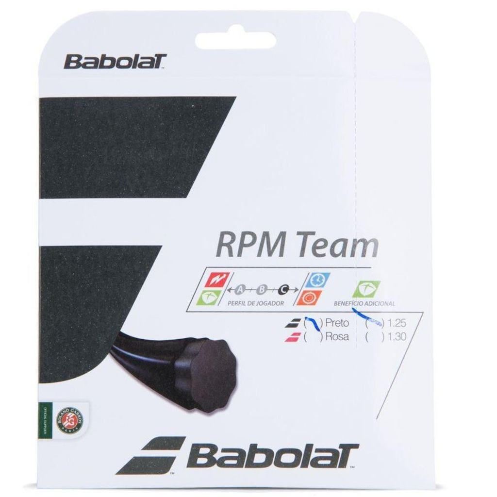 Corda Babolat RPM Team Set Individual - 17L 1.25mm