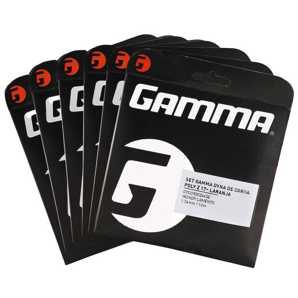 Corda Gamma Poly Z 17L 1.24mm - Set Individual Pack com 06 unidades - Foto 1